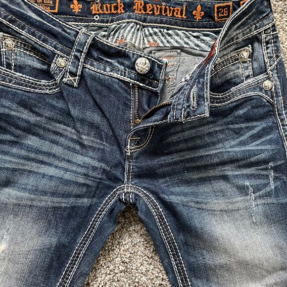 Rock Revival Women's Jeans, Women's size 26, Johanna Boot cut - Picture 9 of 15